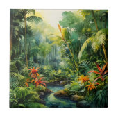 Tropical Forest Fliese (Vorderseite)