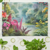Tropical Forest Geschirrtuch (Gefaltet)