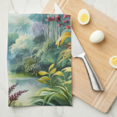 Tropical Forest Geschirrtuch (Viertel Falte)