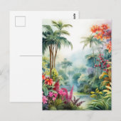 Tropical Forest Postkarte (Vorne/Hinten)