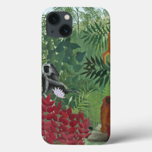 Tropical Forest with Monkeys, 1910 (oil on canvas) Case-Mate iPhone Hülle