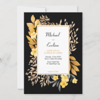 Tropical Frangipani Blume Hochzeit Einladung
