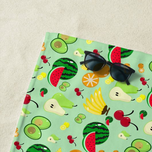 Tropical Frenzy Throw Blanket Strandtuch (Beispiel)