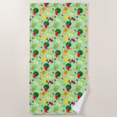 Tropical Frenzy Throw Blanket Strandtuch (Vorderseite)