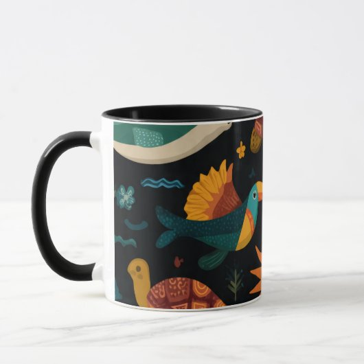 Tropical Friends Combo Mug Gift Tasse (Links)