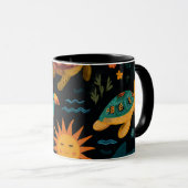 Tropical Friends Combo Mug Gift Tasse (VorderseiteRechts)
