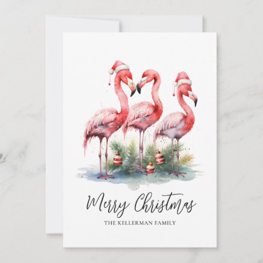 Tropical Frohe Weihnachten (Vorderseite)