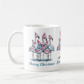 Tropical Frohe Weihnachts-Tasse Kaffeetasse (Links)