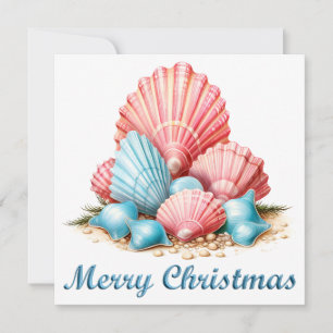 Tropical Frohe Weihnachtskarte Feiertagskarte