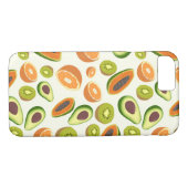 Tropical Frucht Pattern Case-Mate iPhone Hülle (Rückseite (Horizontal))