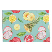 Tropical Frucht Pattern Kissenbezug (Rückseite-Rechts)