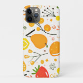 Tropical Fruit Fiesta Pattern Case-Mate iPhone Hülle (Rückseite)