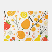 Tropical Fruit Fiesta Pattern Fußmatte (Vorderseite)