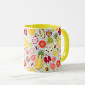 Tropical Fruit Mug Tasse (VorderseiteRechts)