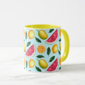 Tropical Fruit Mug Tasse (VorderseiteRechts)