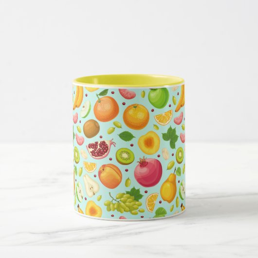 Tropical Fruit Mug Tasse (Zentrum)