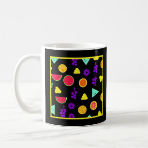 Tropical Fruit Neon Paradise Muster Kaffeetasse