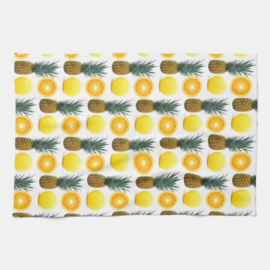 Tropical Fruit Pattern Küchentücher (Horizontal)
