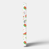 Tropical Fruit Polka Dot Muster Case-Mate iPhone Hülle (Rückseite / Links)