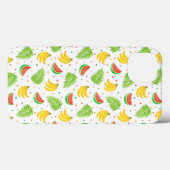 Tropical Fruit Polka Dot Muster Case-Mate iPhone Hülle (Rückseite (Horizontal))