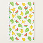 Tropical Fruit Polka Dot Muster Planer (Vorderseite)