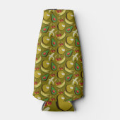 Tropical fruit seamless pattern yellow flaschenkühler (Vorderseite)