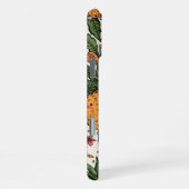 Tropical Fruit Squad | Cute Retro Pineapple Papaya iPhone Hülle (Rechte Seite)