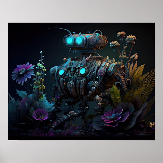 Tropical Garden Bot Poster (Vorne)