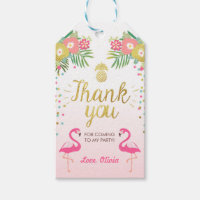 Tropical Geburtstag vielen Dank an Flamingo Luau