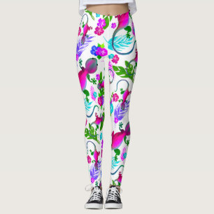 Tropical Gecko Leggings