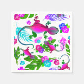 Tropical Geckos Napkins Serviette (Vorderseite)