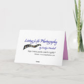 Tropical Get Well Card Karte (Rückseite)