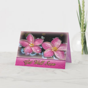 Tropical Get Well Card Karte