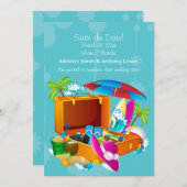 Tropical GetAway Ankündigung Datum freihalten (Vorne/Hinten)