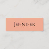 Tropical Getaway Bookmark Mini Visitenkarte (Rückseite)