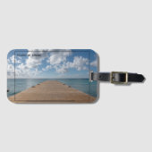 Tropical Getaway Gepäckanhänger (Vorderseite (Horizontal))