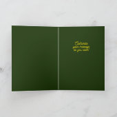 Tropical Getaway Kitten Dankeskarte (Innenseite)