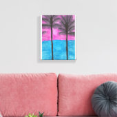 Tropical Getaway Leinwand Print (Insitu (Wohnzimmer))