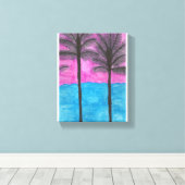 Tropical Getaway Leinwand Print (Insitu (Holzboden))
