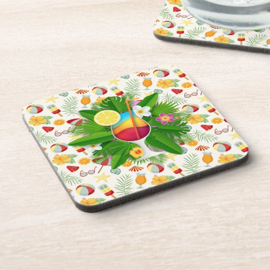 Tropical Getränkeuntersetzer (Linke Seite)