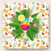 Tropical Getränkeuntersetzer (Vorderseite)