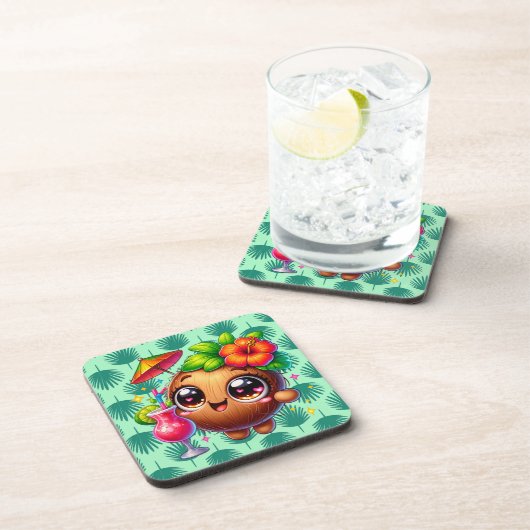 Tropical Getränkeuntersetzer (Rechte Seite)