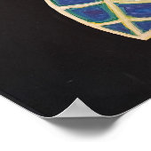 Tropical Ginger Blume Poster @3Typs1life (Ecke)