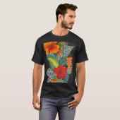 Tropical Ginger Blume T - Shirt @3Typs1life (Vorne ganz)