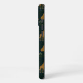 Tropical Giraffe Hangout iPhone Hülle (Linke Seite)