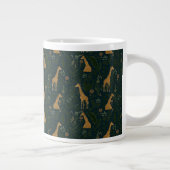 Tropical Giraffe Hangout Jumbo-Tasse (Rechts)