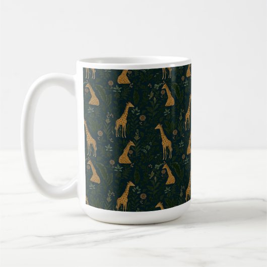 Tropical Giraffe Hangout Kaffeetasse (Links)