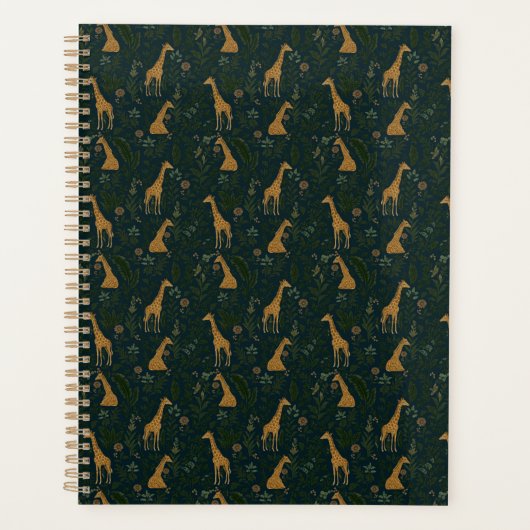 Tropical Giraffe Hangout Planer (Vorderseite)