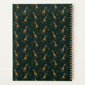 Tropical Giraffe Hangout Planer (Rückseite)