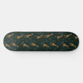 Tropical Giraffe Hangout Skateboard (Horizontal)